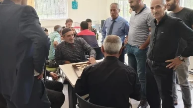 Elazığ’ın Arıcak ilçesinde kaymakamlık dama turnuvası başlattı