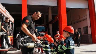 Düzce Belediyesi İtfaiye Müdürlüğü 744 öğrenciyi ağırladı ve başarı belgesi verdi