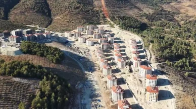 Hatay’da Serinyol ve Alahan Mahallelerinde afet konutları yükseliyor