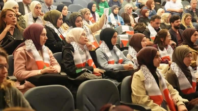 Ege Üniversitesinde Gazze'nin direnişi ve tarihi konuşuldu