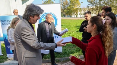 BUÜ plastik atıkları azaltmak için içme suyu alanları kurdu