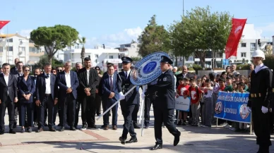 Didim'de 29 Ekim Cumhuriyet Bayramı coşkuyla törenlerle kutlandı