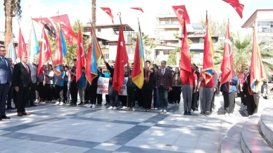 Manisa'nın Sarıgöl ilçesinde cumhuriyetin 102. yılı törenle kutlandı