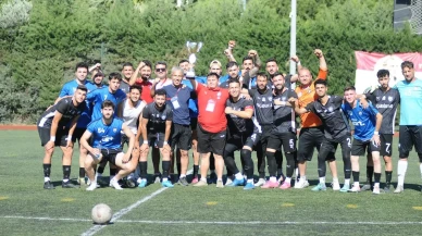 Ilıcaspor’un down sendromlu antrenörü Çağrı Sunay topluma örnek oluyor