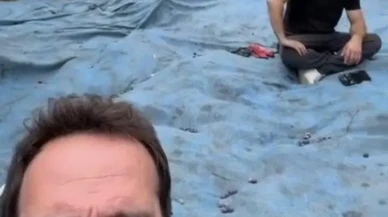 Timur Acar İznik'teki zeytinliğinde ilk hasadını yaptı