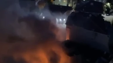 Ümraniye’de nalbur dükkanında yangın çıkıp üst katlara sıçradı