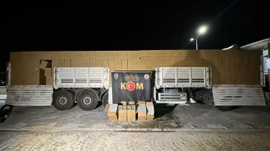 Kırşehir'de mükerrer bandrollü 9 milyon 800 bin makaron ele geçirildi