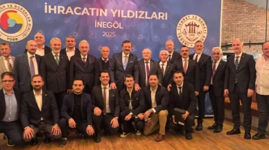 İnegöl Ticaret ve Sanayi Odası ihracatın yıldızlarını ödüllendirdi