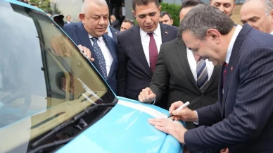 Düzce Tso Başkanı Bıyık, Cumhurbaşkanı Yardımcısı Yılmaz'a iş dünyası beklentilerini iletti