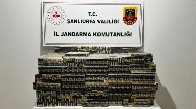 Şanlıurfa’da Jandarma Kaçak Sigara Operasyonu Gerçekleştirdi