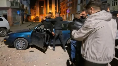 Aksaray’da yere tükürme sonucu çıkan kavgada alkollü şahıs saldırdı