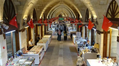 Gaziantep'te Zincirli Bedesten deprem sonrası turistlerin gözdesi oldu