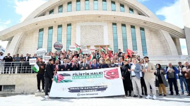 Uşak Üniversitesi’nde Gazze ve Filistin için dua programı düzenlendi