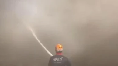 Ardahan’da ahır yangınında 15 küçükbaş ve 8 büyükbaş hayvan telef oldu