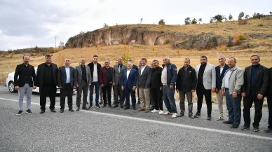 Başkan Büyükkılıç Tomarza'da altyapı çalışmalarını denetledi