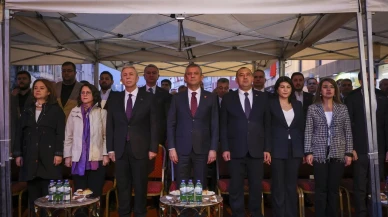 CHP Genel Başkanı Özel Elmadağ’da açılış törenine katıldı