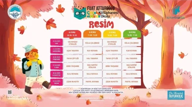 Kayseri'de Fuat Attaroğlu Çocuk Kütüphanesi'nde renkli atölyeler başlıyor