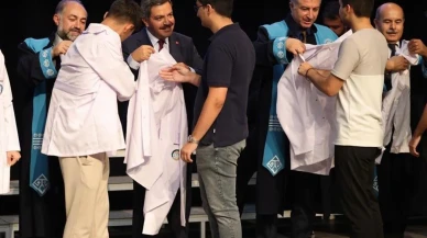 Malatya Turgut Özal Üniversitesi’nde beyaz önlük giyme töreni gerçekleşti