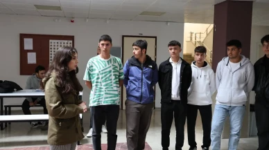 Kaynaşlı Anadolu İmam Hatip Lisesi öğrencileri Düzce Üniversitesi'ni ziyaret etti