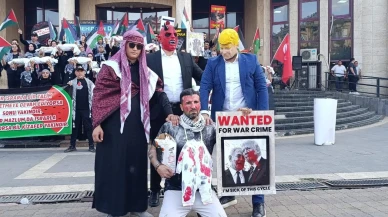 Kahramanmaraş’ta filistin’e destek için araç konvoyu düzenlendi