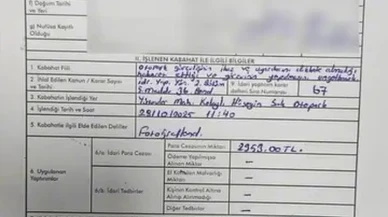 Amasya'da otoparktan ücret ödemeden çıkanlara bariyer zorlamasından ceza