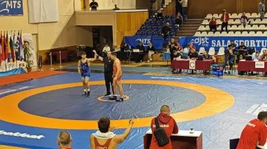 Gebzeli güreşçiler Balkan Şampiyonası’nda madalya kazandı