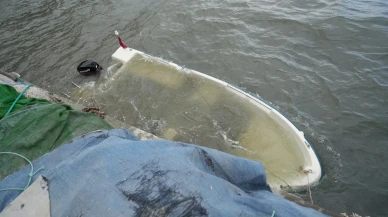 Edremit Körfezi'nde şiddetli lodos iki balıkçı teknesini batırdı