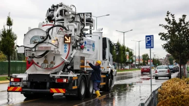 SASKİ Marmara Bölgesi'ndeki kuvvetli yağışa karşı 270 personelle hazırlık yaptı