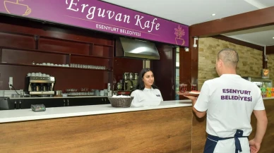 Esenyurt Belediyesi Mevlana Mahallesi’nde Erguvan Kafe’yi hizmete açtı