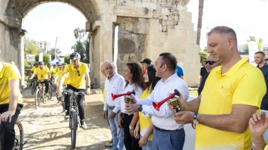 Kleopatra Bisiklet Festivali Tarsus’ta renkli başladı