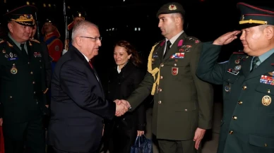 Milli Savunma Bakanı Güler Moğolistan’da resmi temaslarda bulunuyor