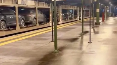 Togg otomobilleri trenle Almanya'ya ihraç edilmeye başlandı