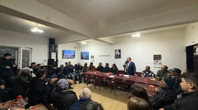 İnönü Belediye Başkanı Serhat Hamamcı Oklubalı Mahallesi'nde vatandaşlarla buluştu