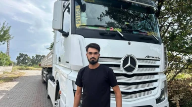 Caner Çevik ve eşi çocuğunun cinsiyetini tır partisinde öğrendi