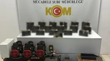 Samsun'da tütün operasyonunda kaçak sigara ve ekipman ele geçirildi