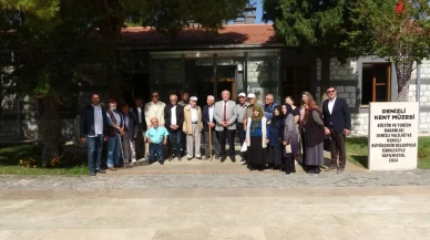 Yaşlılar Denizli Kent Müzesi’nde tarihi yolculuğa çıktı