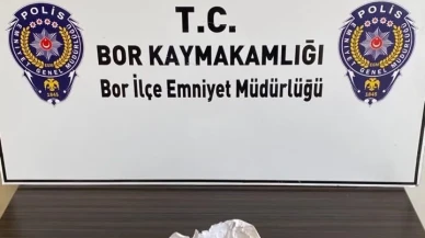 Niğde’nin Bor ilçesinde uyuşturucu operasyonunda 4 şüpheli yakalandı
