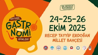 Başkan Büyükkılıç Kayseri Gastronomi Günleri'ne davet etti