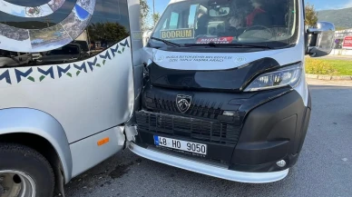 Muğla’nın Menteşe ilçesinde zincirleme trafik kazası meydana geldi