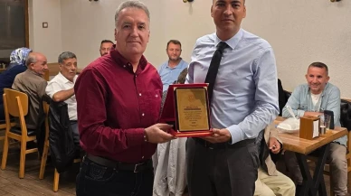 Murat İçel için gediz milli eğitim müdürlüğünde veda programı düzenlendi