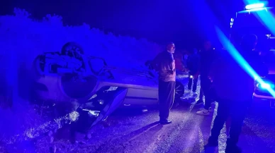 Tunceli'nin Çemişgezek ilçesinde trafik kazasında bir kişi yaralandı