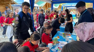 Astronot Tuva Cihangir Atasever Şahinbeyli öğrencilerle buluştu