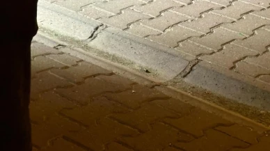 Kayseri Melikgazi'de kurşunlanan evde kimsenin olmaması faciayı önledi