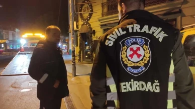Tekirdağ'da alkollü sürücü sivil polisleri vale sanarak yakalandı