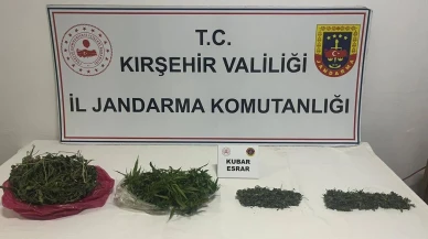 Kırşehir’de Jandarma uyuşturucu operasyonunda 4 kişi tutuklandı