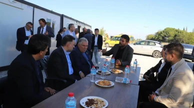 Murat Baybatur Saruhanlı'da Belen yolu ve yeni hastane müjdesini verdi