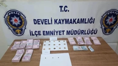 Kayseri’de sahte altın bozduran 5 şahıs polis tarafından yakalandı