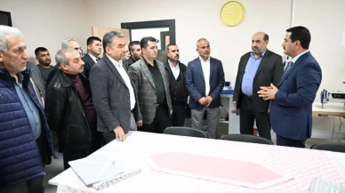 Battalgazi’de tamamlanan 10 proje teşkilatla birlikte incelendi