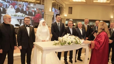 Prof. Dr. Ali Fuat Atmaca'nın oğlu Yusuf Cihan Atmaca'nın düğünü