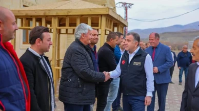 bayburt valisi Mustafa Eldivan Adabaşı ve Aydıncık köylerinde incelemelerde bulundu